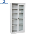 Two Swing Door Steel Filing Cabinet Storage Metal File Cupboard